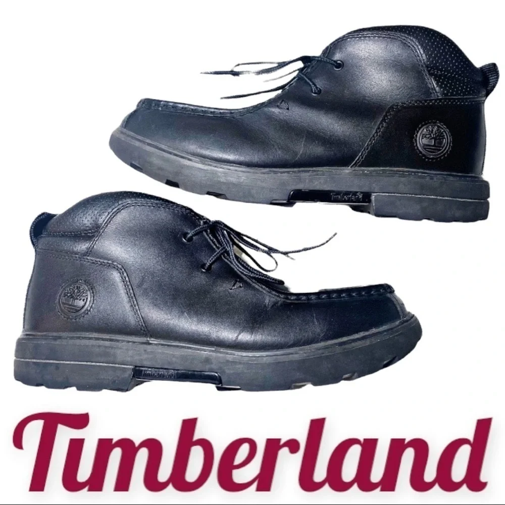 TIMBERLAND MEN'S RUGGED STREET 2 Leather Chukka Boots, Size‎ 8.5